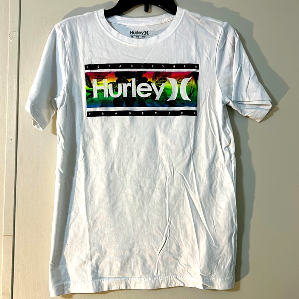 Hurley tshirt size YXL